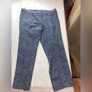 Amanda & Chelsea sz 14WP navy pattern dress pants